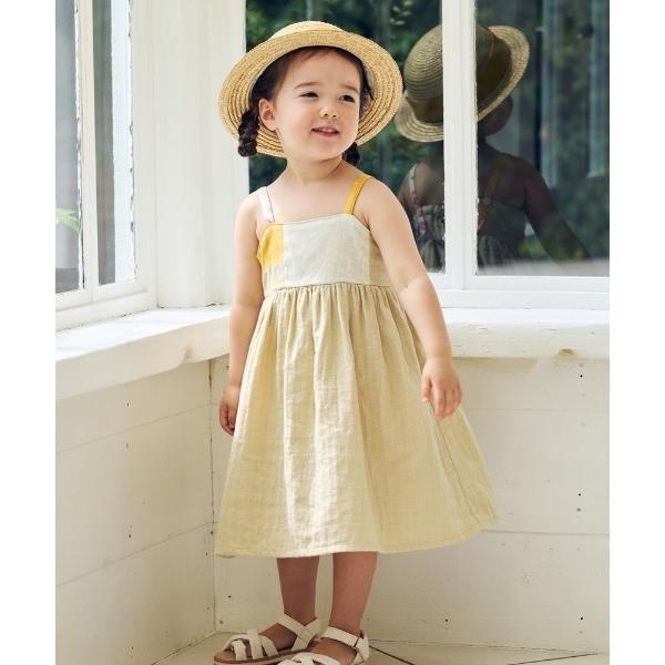 ワンピース 「NAOMI ITO(ナオミイトウ)」 パッチワークワンピース 70-80・80-90・...