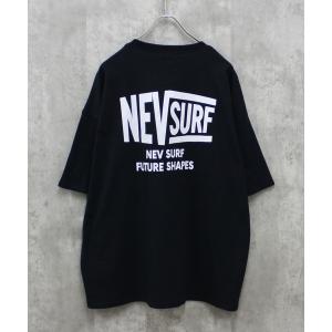 tシャツ NEV ゆるサイズ半袖T メンズ