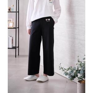 パジャマ ルームウェア ヌネット＆ジプシーワッペン　 コットン ロングパンツ レディース