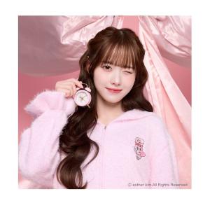 パジャマ ルームウェア ANGEL HEART/エンジェルハート エスターバニーコラボレーション ルームウェア ミニ目覚まし時計セット レディース