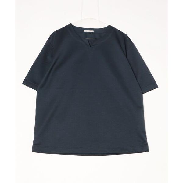 tシャツ ＨＩＧＨ　ＳＴＲＥＥＴ∴強撚ピンジャージＢｉｇ半袖キーネック メンズ