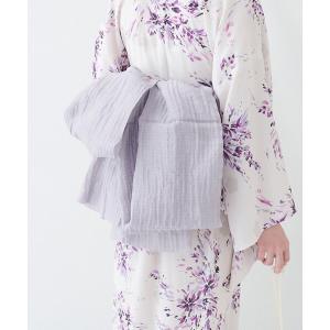 ラメしわ兵児帯 レディース