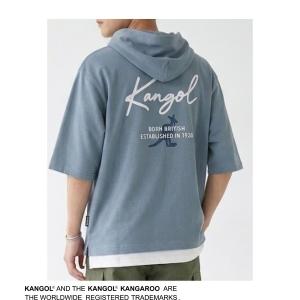 パーカー KANGOL フェイクレイヤードパーカー メンズ レディース｜ZOZOTOWN Yahoo!店