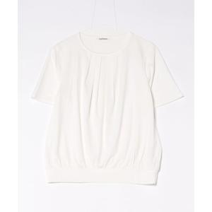 tシャツ 「接触冷感」強撚スムース フロントタック プルオーバー レディース