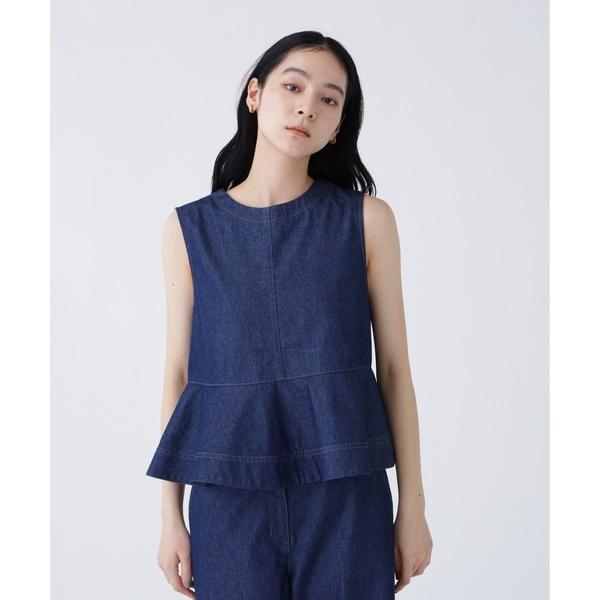 ブラウス シャツ 「ユーティリティ」COOL MAX(R)接触冷感デニムセットアップ ブラウス レデ...