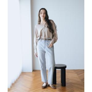 ジーンズ デニム デニムパンツ 「Healthy DENIM」ハイライズストレートデニムパンツ レディース