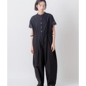 パンツ 「KELEN / ケレン」袖レースオールインワン レディース