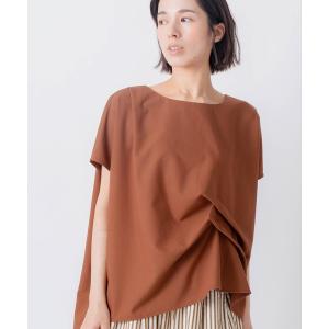 ブラウス シャツ 「KELEN / ケレン」フレンチスリーブタックデザイントップス レディース