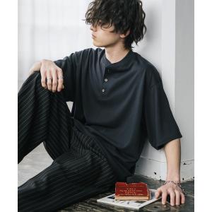 tシャツ AIR TEC+ 接触冷感・遮熱・UVカット 多機能ヘンリーネック半袖Tシャツ メンズ レディース