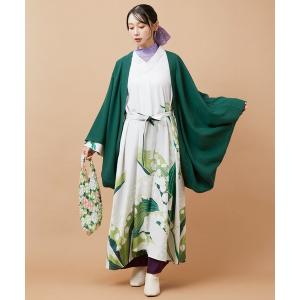 ワンピース 「カヤ」揺る鈴蘭 羽織付きワンピース