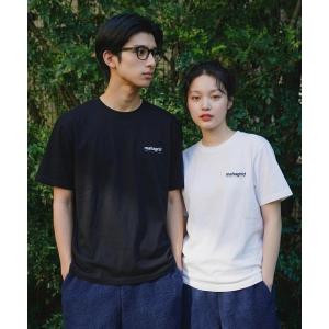 tシャツ 「mahagrid/マハグリッド」2 PACK ORIGIN LOGO TEE/2色セット オリジンロゴ Tシャツ レディース メンズ