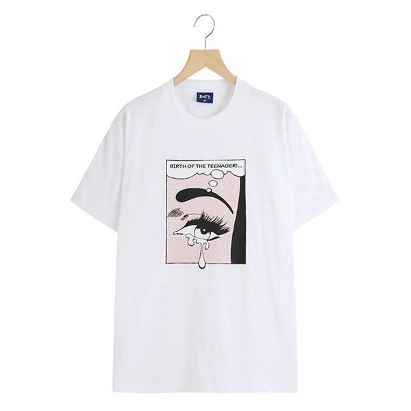 tシャツ BOTT / ボット：Tears Tee：BOTT-25AW-49「WAX」 メンズ