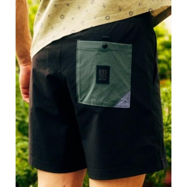パンツ 縦横自在に伸びる4WAYストレッチ「TOPO DESIGNS」MESA SHORTS M　軽...