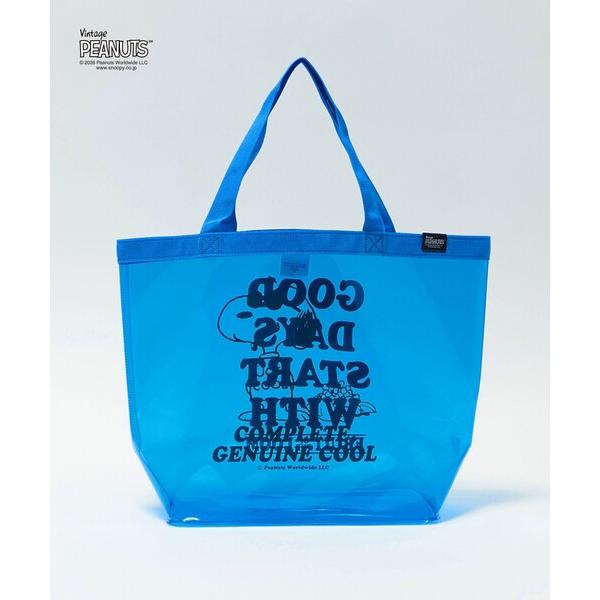 「別注」「FRUIT OF THE LOOM×PEANUTS」 PVC トートバッグ / キッズ