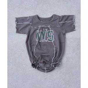 メロウ切替ロゴ半袖ロンパースの買取情報