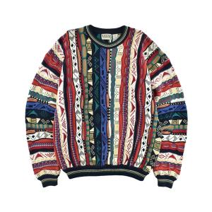 セーター ニット 「USED」90’s〜 COTTON TRADERS コットンニット 3Dセーター メンズ レディース