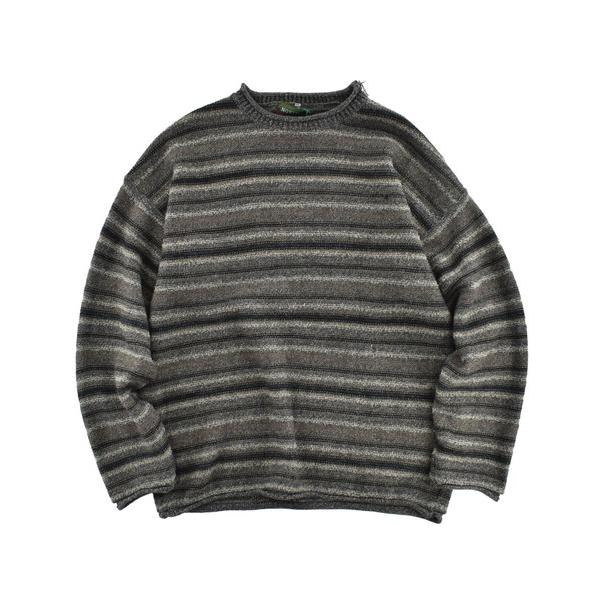セーター ニット 「USED」90's NORTH44℃ ボーダーニット セーター メンズ レディー...
