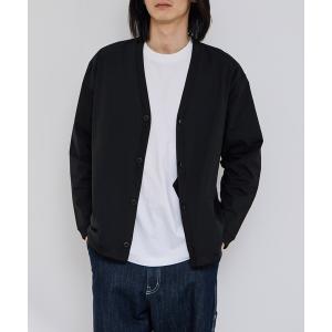 カーディガン uvカット 「SARARI /サラリ」 テックジョーゼットカーディガン 接触冷感 UVカット 吸水速乾 イージーケア メンズ