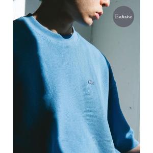 tシャツ 「別注」LACOSTE×DOORS　THICK PIQUE ROUND SHORT-SLEEVE メンズ