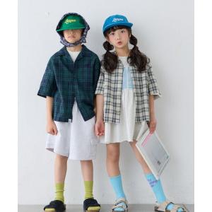 ブラウス シャツ 「KIDS」綿100％パナマチェックシャツ「ZOZO限定カラーあり」 キッズ 子供服 男の子 女の子