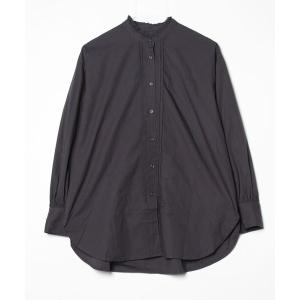「coen」 長袖ブラウス MEDIUM グレー レディース