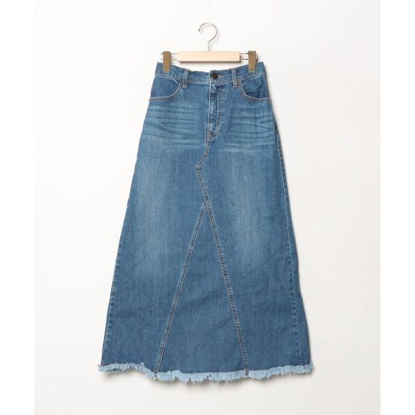 「CHIC STYLE」 デニムスカート M ブルー レディース