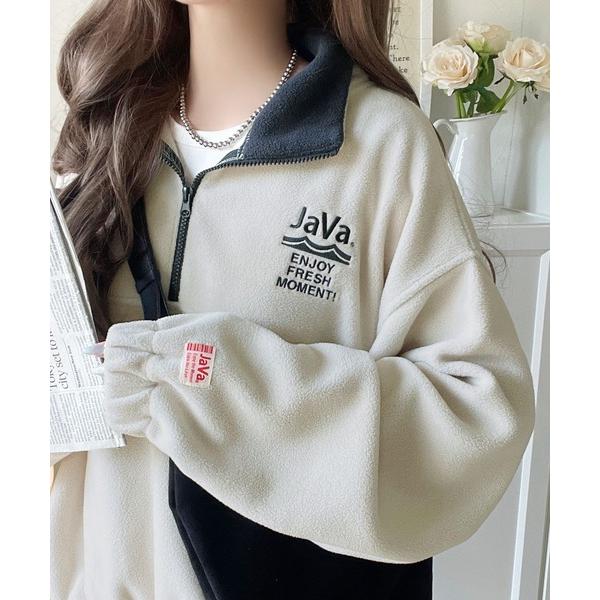 「Java」 ブルゾン MEDIUM グレイッシュベージュ レディース