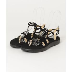 「Teva」 フラットサンダル W6 ブラック レディース