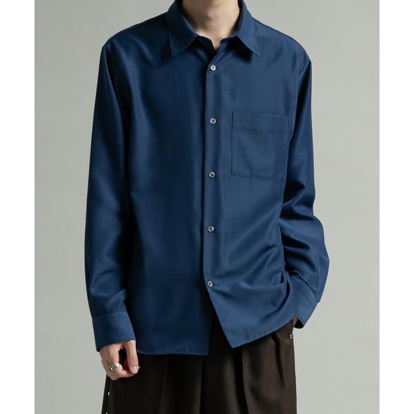 「Casper John」 長袖シャツ MEDIUM ブルー メンズ