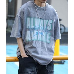 tシャツ HOOK -original-　INSOMNIA　ウォッシュ加工ヴィンテージ風 ビッグTEE (SS) メンズ レディース