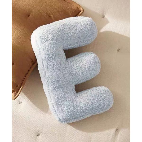 クッション クッションカバー アルファベットイニシャルクッション