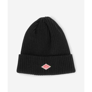 「DANTON」 ニットキャップ F ブラック レディース