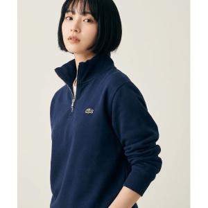 トレーナー スウェット 「LACOSTE」ラコステ ジップアップ ハイネック スウェットシャツ レディース メンズ