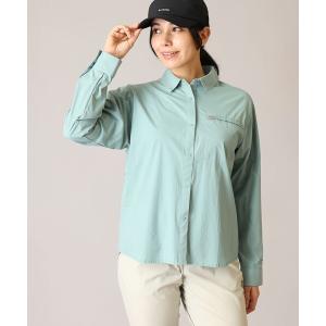 ブラウス シャツ Columbia/ ウィメンズトレイルラッシュロングスリーブシャツ /コロンビア レディース