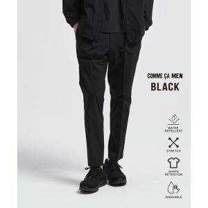 パンツ 「撥水」「COMME CA MEN BLACK」「セットアップ対応」「TEXBRID」ライトパンツ メンズ
