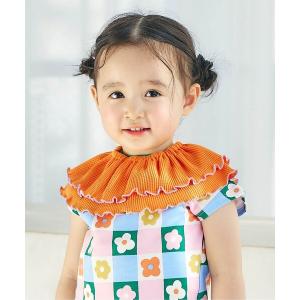 ベビー ワッフルメロウフリルつけ衿