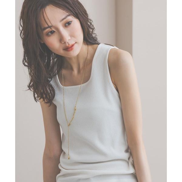 タンクトップ ノースリーブ サラサラDRYスクエアタンク/636753 レディース