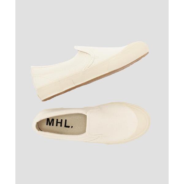 スニーカー COTTON CANVAS SLIP-ON レディース