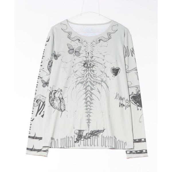 tシャツ VI E DIT/ヴィエディット/Noise Rhapsody 2nd Skin レディー...