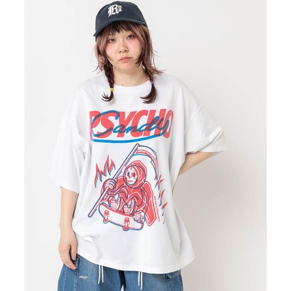 tシャツ M2686 OVERLAP SKATER BIG T レディース