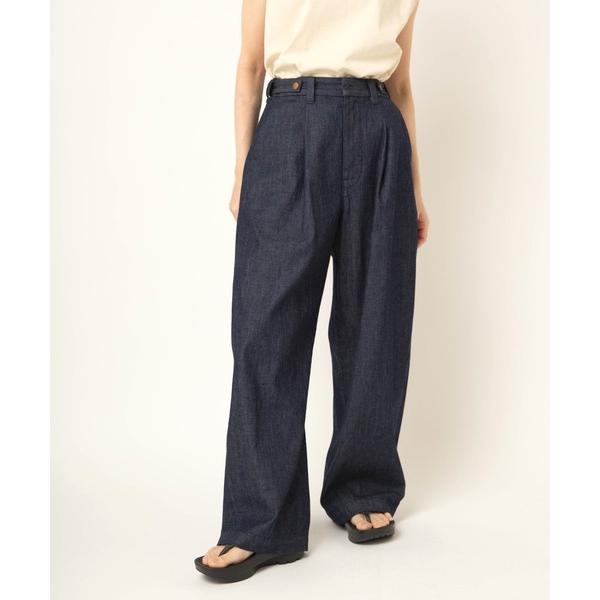 ジーンズ デニム デニムパンツ R4451 ライトデニムワイドスラックス レディース