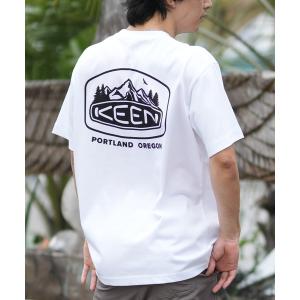 キーン keen tシャツ 速乾 「ムラサキスポーツ限定」KEEN/キーン 半袖 Tシャツ ロゴ バックプリント 吸汗速乾 メンズ