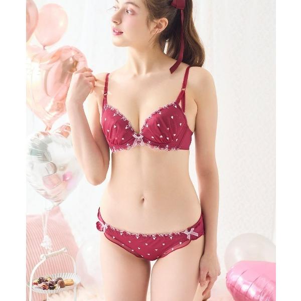 ブラジャー ショーツセット 「tokimeki ブラ」ラブリルルーナブラ＆ショーツセット