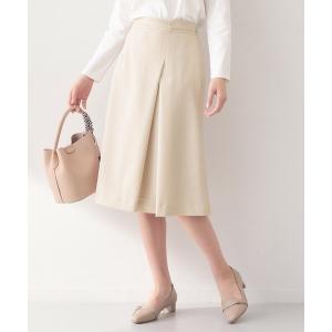 スカート 「XS〜LL」アシメタックAラインスカート／セットアップ可「洗濯機OK／防シワ」