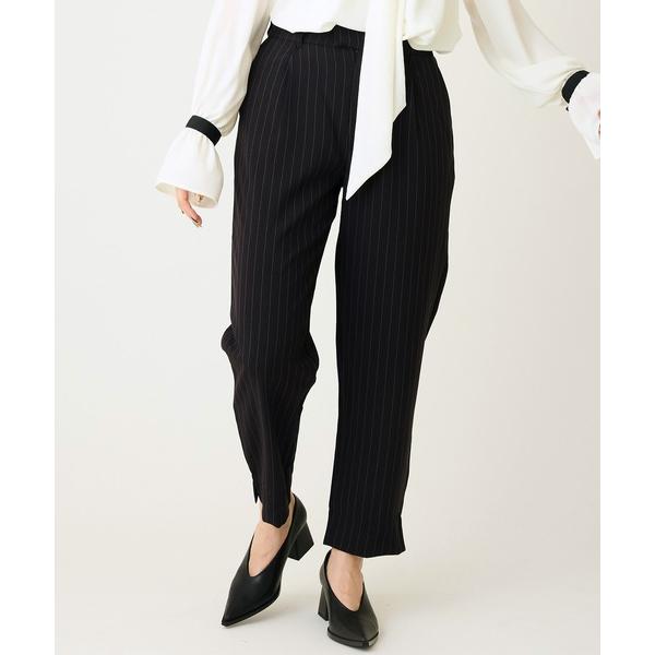 スラックス パンツ ピンストライプテーパードパンツ「結婚式・入卒式・お受験」「オケージョン・セレモニ...