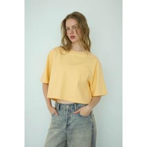 tシャツ Logo Patch Cropped Tee/ロゴパッチ ポケットT レディース