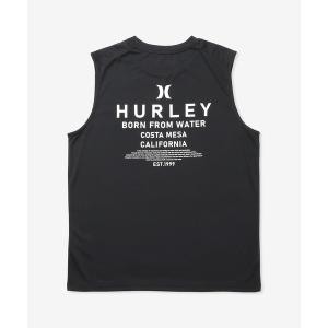 ラッシュガード Hurley/ハーレー 水着 ラッシュガード タンクトップ UVカット 吸汗速乾 ストレッチ 軽量 水陸両用 MSRG261056