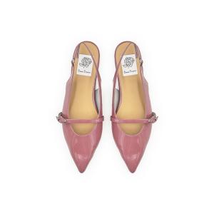 パンプス メリージェーン バックストラップ フラット ミュール