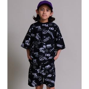 セットアップ 「90-160cm」「綿100%」落書きセットアップ 半袖「PAIRMANON STREET」 キッズ 子供服 男の子 女の子｜ZOZOTOWN Yahoo!店