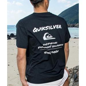 ラッシュガード QUIKSILVER/クイックシルバー 水着 ラッシュガード 半袖 Tシャツ UVカット 軽量 速乾 水陸両用 QLY261022 メンズ｜ZOZOTOWN Yahoo!店
